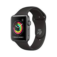 Apple Watch Series 3 Gps 42mm Space Gray Aluminum Case With Black Sport Band In 2020 Buy Apple Watch Apple Watch Smart Watch Apple