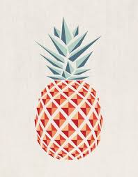 Currently Craving Pineapple Passion Pineapple Art Print Pineapple Art Geometric Art