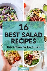 16 best salad recipes that are healthy