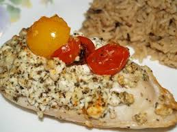 La Cuisine De Gumbi Poulet Au Feta Et Aux Fines Herbes Food Chicken Meat