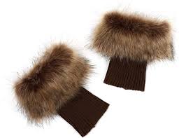 Buy La Carrie Women Faux Fur Plush Leg Warmers Short Furry Fuzzy Leg Cuffs Girls Winter Knitted Boot Online In Saint Helena Ascension And Tristan Da Cunha B08h1cftl7