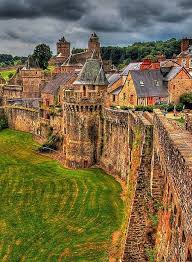 castle rampart brittany france wonders of the world beautiful places places to travel