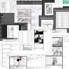 Click to enlarge image and print as many copies as you think you need. Film Storyboards Medium