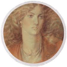 Head of a Woman called Ruth Herbert Jigsaw Puzzle by Dante Gabriel Rossetti 