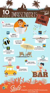 Infografia Las 10 Apps Imprescindibles Para Este Verano Infografia Apps Musica Spotify