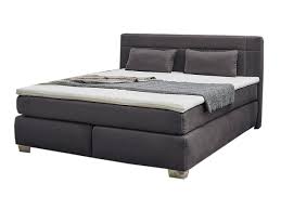Die „normalen matratzenhöhen bewegen sich häufig zwischen 18 cm und 24 cm. Boxspringbett 160 X 200 Cm Grau H3 H4 Romana Mix 0180010600