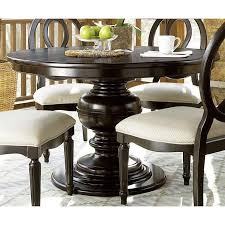 Featuring a premium wood tabletop and a strong metal support base, this elegant table is undoubtedly sturdy and durable. Lowest Price Online On All Universal Furniture Summer Hill Round Dining Table In Midnight 98865 Kitchen Table Settings Kitchen Dining Sets Round Dining Table