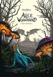 Alice In Wonderland 2010 1400 2408 By Derek Payne Movieposterporn Alice In Wonderland Poster Film Alice In Wonderland Alice In Wonderland Aesthetic