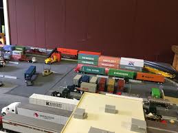 Ho Scale Intermodal Yard Model Trains Ho Model Trains N Scale Model Trains