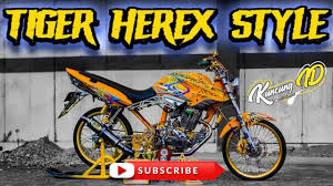 Kalo ada pertanyaan, jangan lupa untuk. Riview Modifikasi Honda Tiger Herex Herex Squad Tirev Youtube