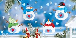 | weihnachten basteln schneemann fensterbild. Frohliches Schneemann Fensterbild Familie De