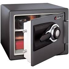 The other attached video shows steps how to make this proje. Walmart Sentrysafe Fire Safe Medication Lock Box