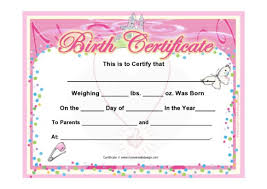 Fake diploma outlet the most authentic novelty diplomas. 21 Free 14 Free Birth Certificate Templates Word Excel Formats