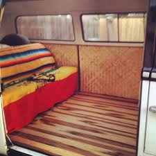 Custom Bamboo Interior Vw Bus Interior Bus Interior Kombi Interior