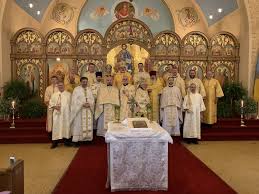 The view of this gorgeous romanesque church will lift your spirits and provide beautiful photos. Seminarians Of St Sophia Ukrainian Orthodox Theological Seminary Ordained To The Priesthood And Deaconate Of The Church Ukrainian Orthodox Church Of The Usa