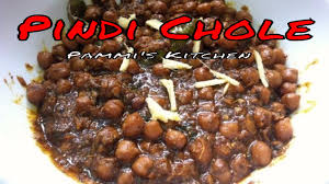 Pindi Chole Punjabi Chole Masala Pindi Chana Recipe In Hindi English Subtitles Youtube