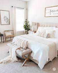 I love every detail of this bedroom! Neutral Bedrooms Beige Master Bedrooms Wohnung Schlafzimmer Schlafzimmer Design Zimmer Gestalten