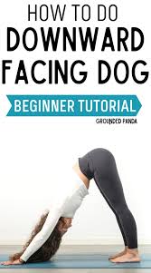 Turn your strap into a large loop. How To Do Downward Dog For Inflexible Beginners Yoga For Beginners Workout For Beginners Yoga Tutorial