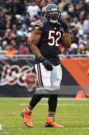Khalil Mack Of The Chicago Bears Plays Against The Detroit Lions At Chicago Bears Football Chicago Bears Nfl Football Players