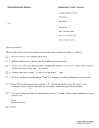 _____ entity department internal revenue service ogden, ut 84201. 66 Confirmation Request Letter Sample Page 3 Free To Edit Download Print Cocodoc