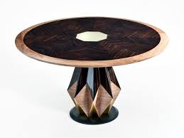 Download The Catalogue And Request Prices Of Anice By Rozzoni Round Ebony Table Design Statilio Ubiali Ambra Co Round Dining Table Modern Table Dinning Table
