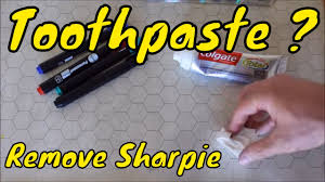 We show you how to remove sharpie marks from any surface. Does Toothpaste Remove Permanent Pen Chessex Vinyl Mat Youtube