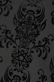Bloodlust Flock Wallpaper Flock Wallpaper Gothic Wallpaper Goth Wallpaper