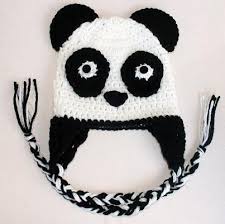 panda bear earflap hat instructables