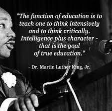 Intelligence Plus Character Yes Thanks Mlk Martin Luther King Jr Quotes King Quotes Martin Luther King Jr