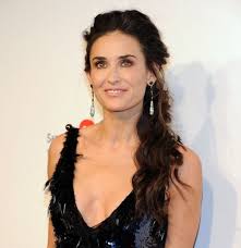 Demi Moore Loose Ponytail Long Hair Styles Cool Hairstyles Stylish Hair