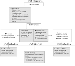 Flowchart Showing Single Variant Analysis Steps For Wes And