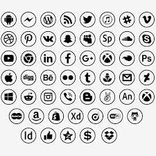 Variicons Png Icones Png Variicons Imagem Png E Psd Para Download Gratuito Social Media Icons Overlays Picsart Iphone Icon