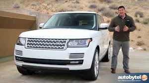 2013 Land Rover Range Rover Test Drive Luxury Suv Video Review Youtube