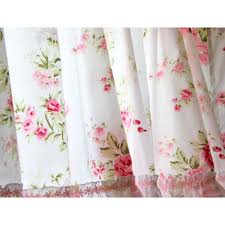 chic rose ruffled wildflower pink white