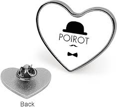 poirot lapel pin