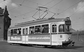 Strassenbahn Monchengladbach Monchengladbach Letzter Strassenbahnwaggon Kehrt Heim Monchengladbach Waggons Strassenbahn