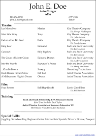 Do you dream of being a star, or love the feeling when everything goes right behind the scenes? Download Musical Theatre Resume Template For Free Formtemplate