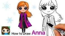 How to Draw Anna | Disney Frozen 2 - YouTube