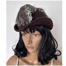 Lack of Color Rancher Australian Wool Fedora Hat Green Size Small 55 cm