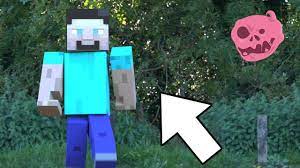 Minecraft Steve Vs Real Life Minecraft Animation Real Life Minecraft Steve Animation