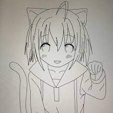 Specifically, the catgirl (a woman with cat ears, whiskers, and sometimes paws or a tail) is referred to as a neko. How To Draw Anime Neko Girl Novocom Top