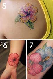 23 Stunning Hawaiian Flower Tattoos Meaning Tattooglee In 2021 Hawaiian Flower Tattoos Flower Tattoo Meanings Flower Tattoos