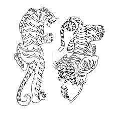 Black And White Japanese Tiger Tattoo Designs Tiger Tattoo Flash Design Sketch In 2020 Tiger Tattoo Japanese Tiger Tattoo Tiger Tattoo Design