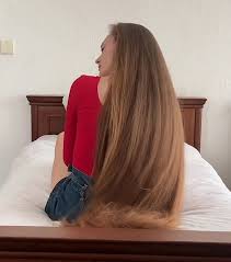 Video Orysya S Bed Long Hair Styles Beautiful Long Hair Super Long Hair
