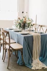Image 0 Table Decorations Blue Table Runner Table Runners Wedding