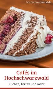 Cafes Im Schwarzwald Backereien Und Bistros Kuchen Buffet Schwarzwald Kirschtorte
