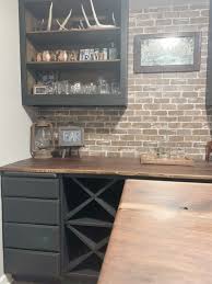 Additional layer to bar top. Basement Dry Bar Ashley Diann Designs