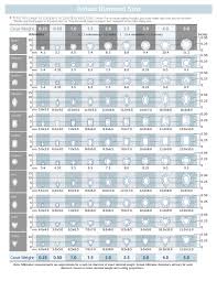 29 printable diamond size charts diamond color charts