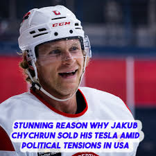 This is the issue for Chychrun as many others are getting rid of their  Teslas because of Musk. Full story below: