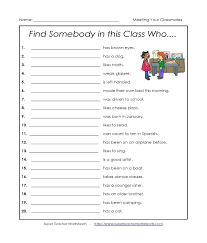 Student Worksheet Get To Know Your Peers School Folders Teaching Resources Teaching